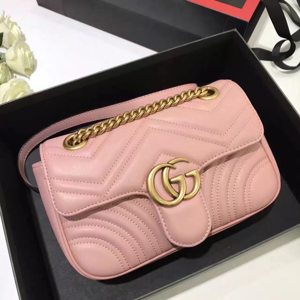 Gucci Master Quality Limited Edition Bag For Women (Pink)