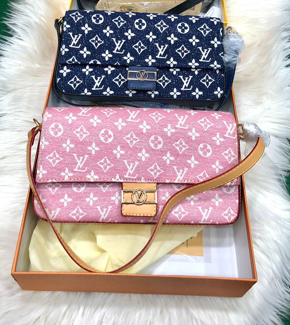Louis Vuitton Crossbody Bag – Premium Women Bag (Blue)
