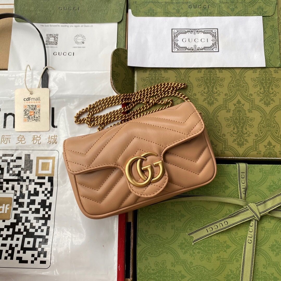 GUCCI Mini Marmont Bag (brown)