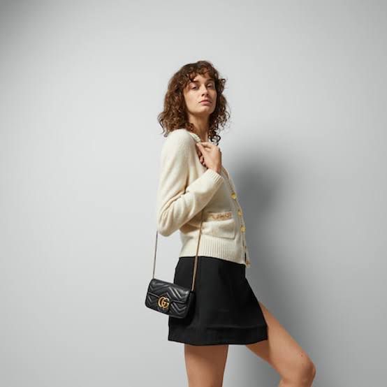 GUCCI Mini Marmont Bag (black)