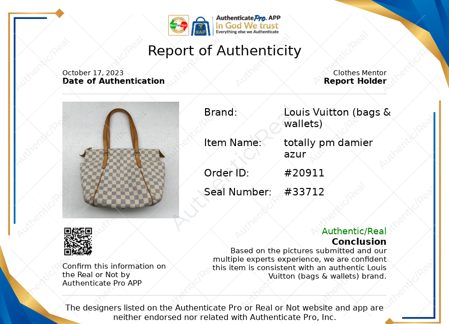 HandBag Luxury Designer By Louis Vuitton  Size: Medium