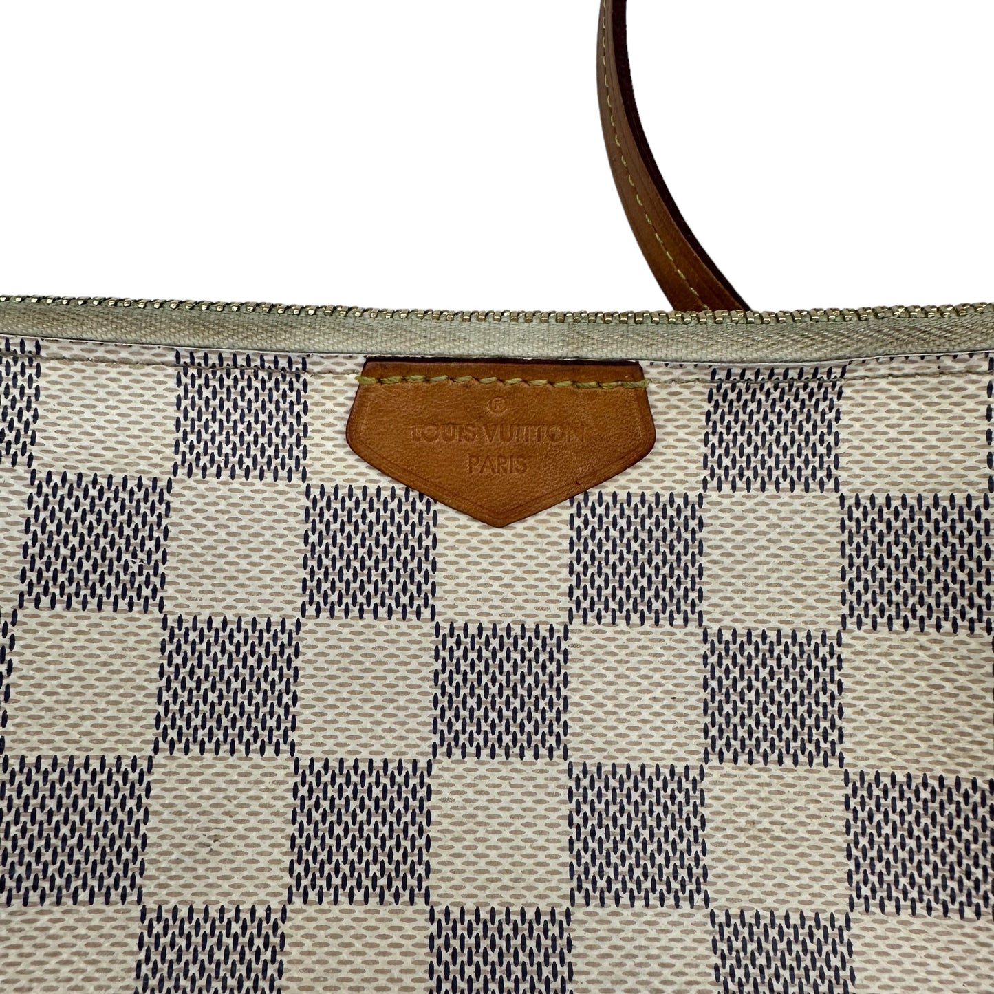 CREAM CROSSBODY Luxury DESIGNER by Louis Vuitton Size:SMALL