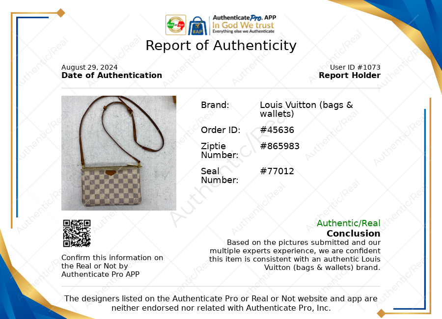 CREAM CROSSBODY Luxury DESIGNER by Louis Vuitton Size:SMALL