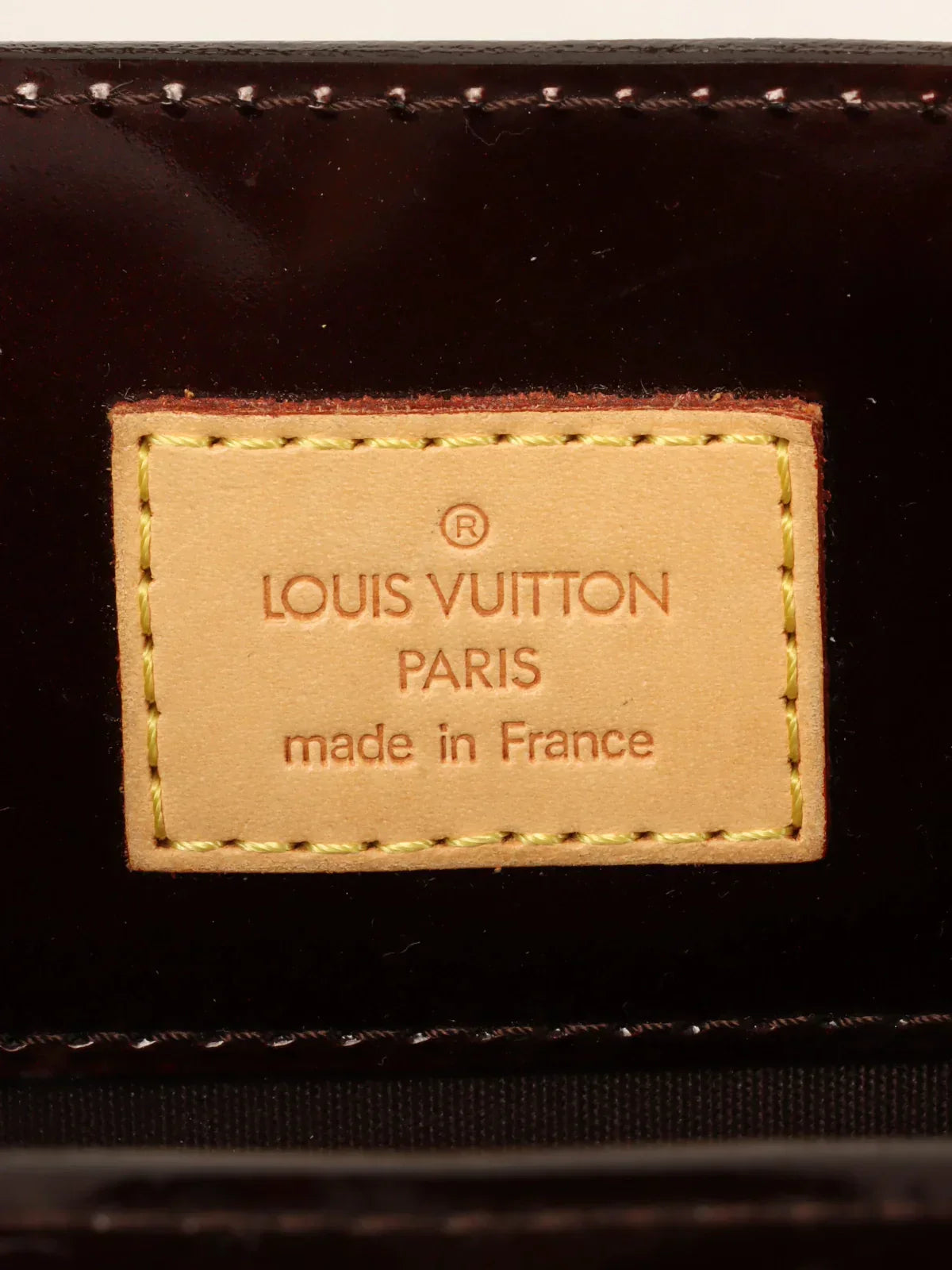 LOUIS VUITTON 2007 Made Monogram Vernis Reade Pm Amarante