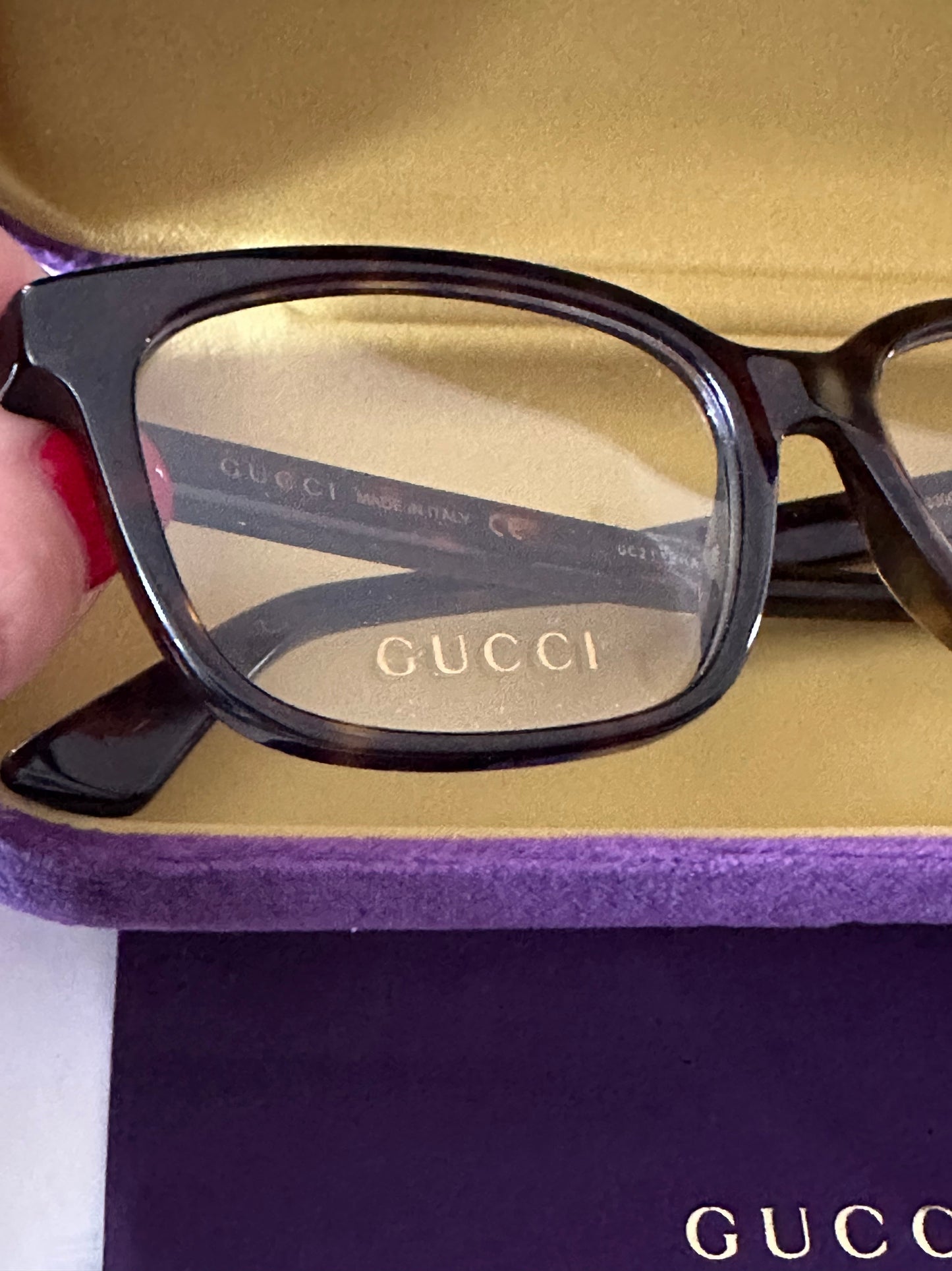 Gucci Optical Frames in Havana