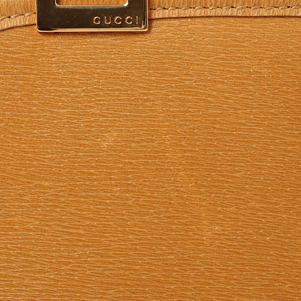 Gucci Jackie Top Handle Bag Light Brown