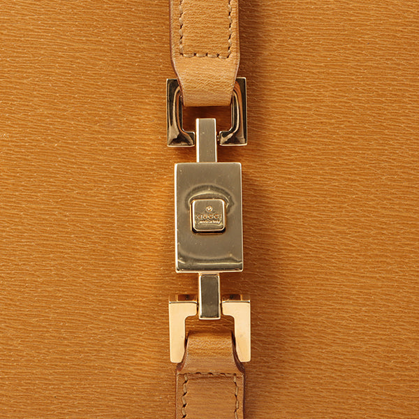 Gucci Jackie Top Handle Bag Light Brown