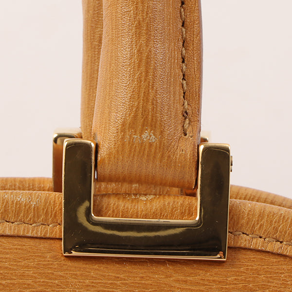 Gucci Jackie Top Handle Bag Light Brown