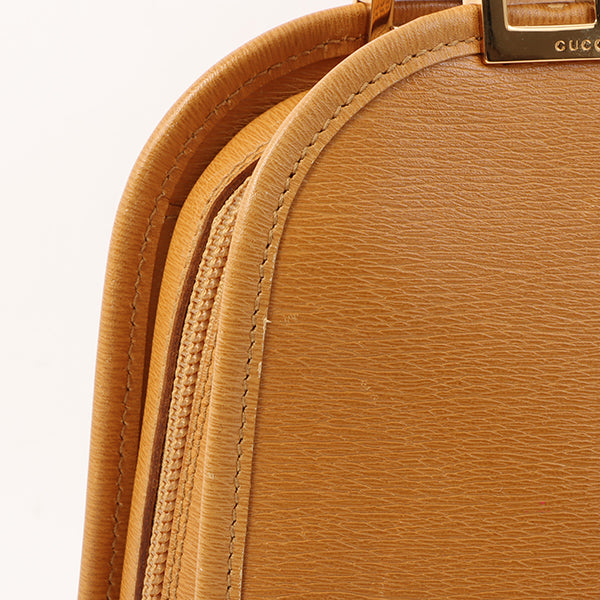 Gucci Jackie Top Handle Bag Light Brown