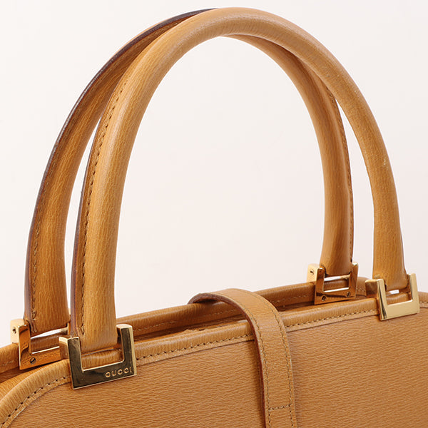 Gucci Jackie Top Handle Bag Light Brown