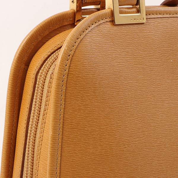Gucci Jackie Top Handle Bag Light Brown