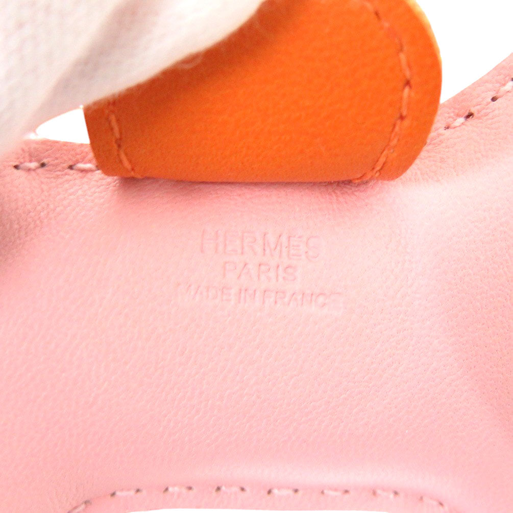 HERMES key ring Anyo Miro Rose cherry Rodeo PM charm