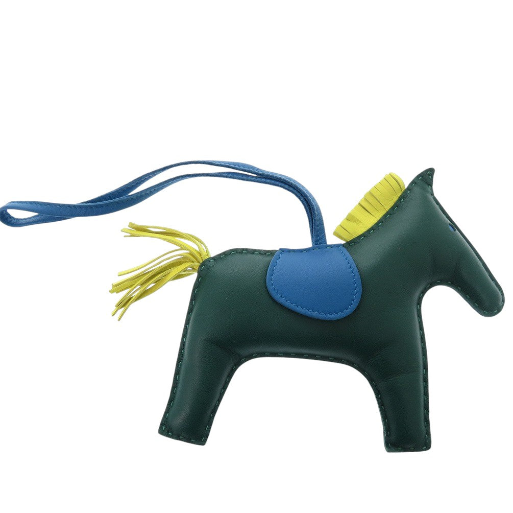 HERMES key ring Anyo Miro Malachite Rodeo GM