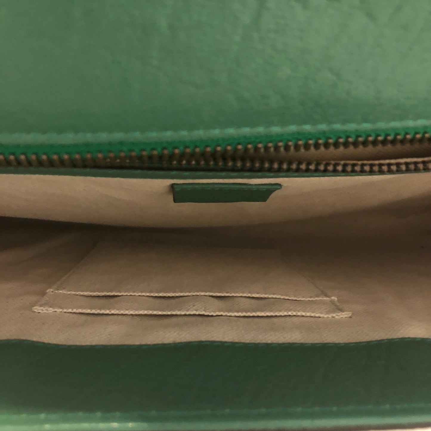 Gucci Messenger Bag with Web in Green
