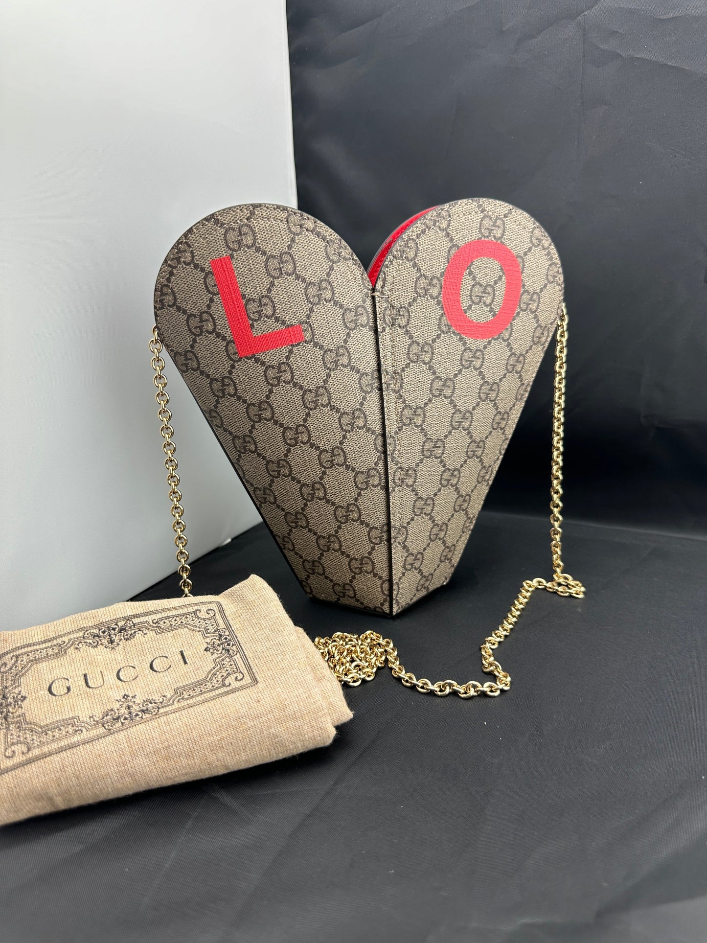 Gucci Valentine's Day Small Heart Bag