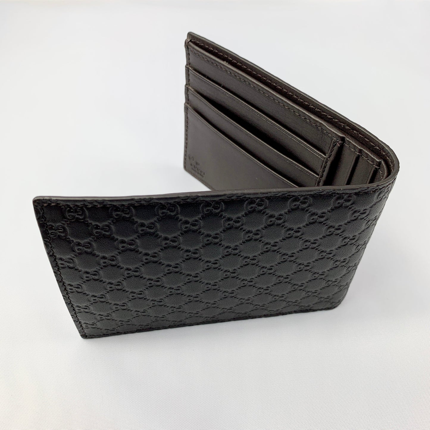 Gucci Microguccissima Men’s Bi-Fold Wallet in T. Moro