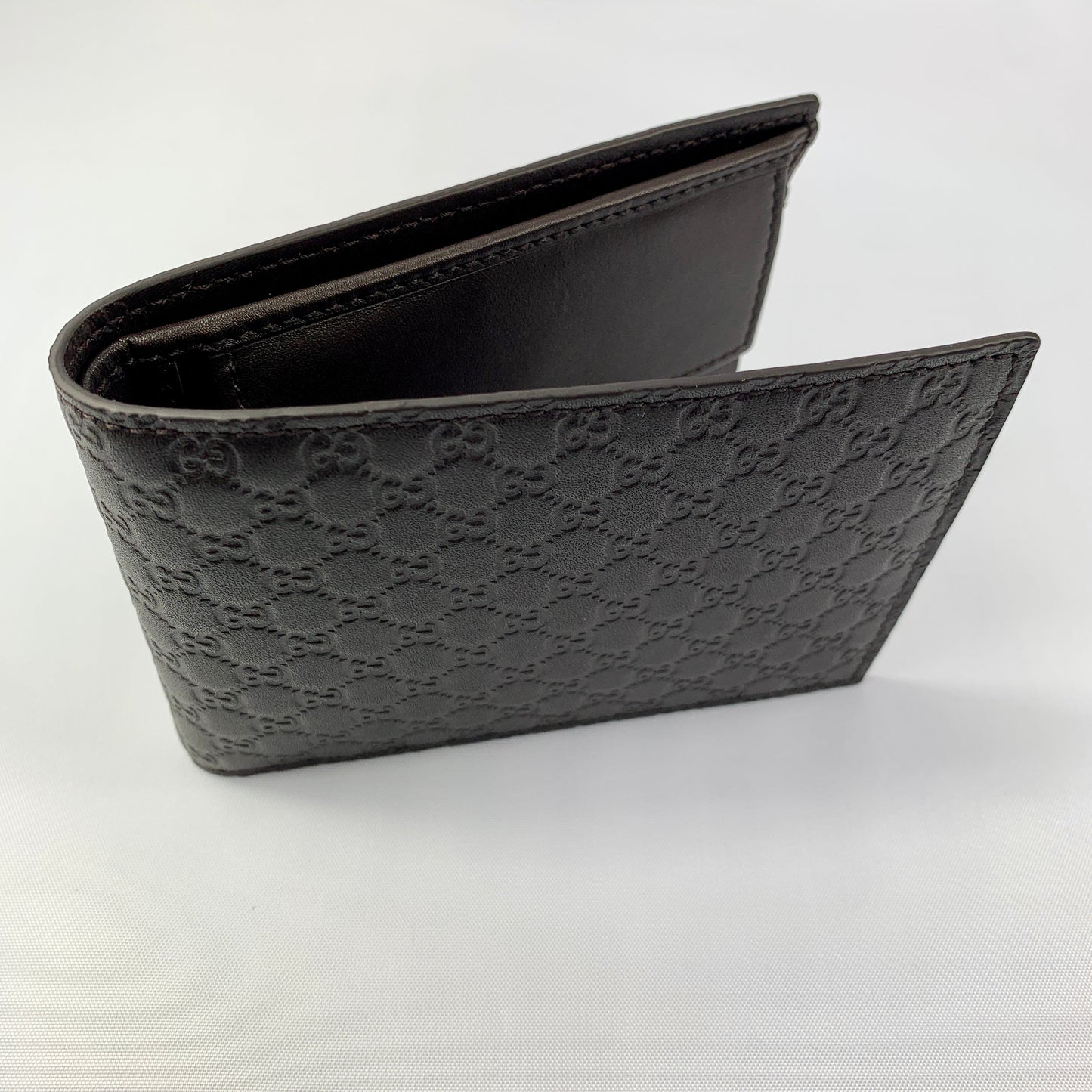 Gucci Microguccissima Men’s Bi-Fold Wallet in T. Moro
