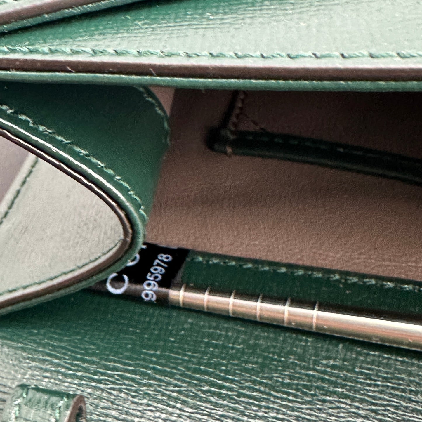Gucci Medium Sylvie 1969 Shoulder Bag in Green