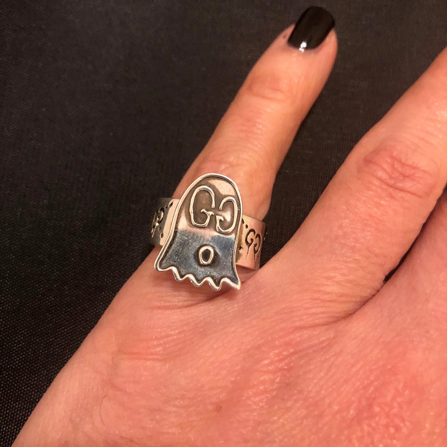 Gucci Ghost Ring in Silver