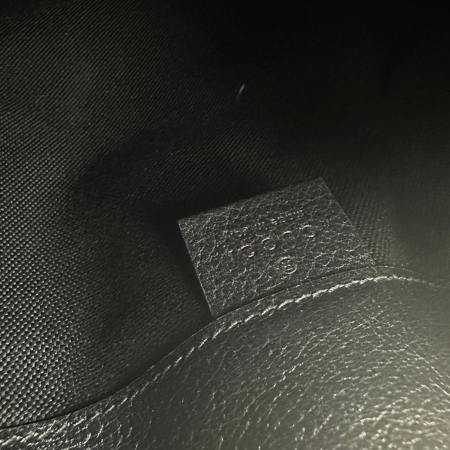 Gucci Supreme Psychedelic Bucket Bag in Black