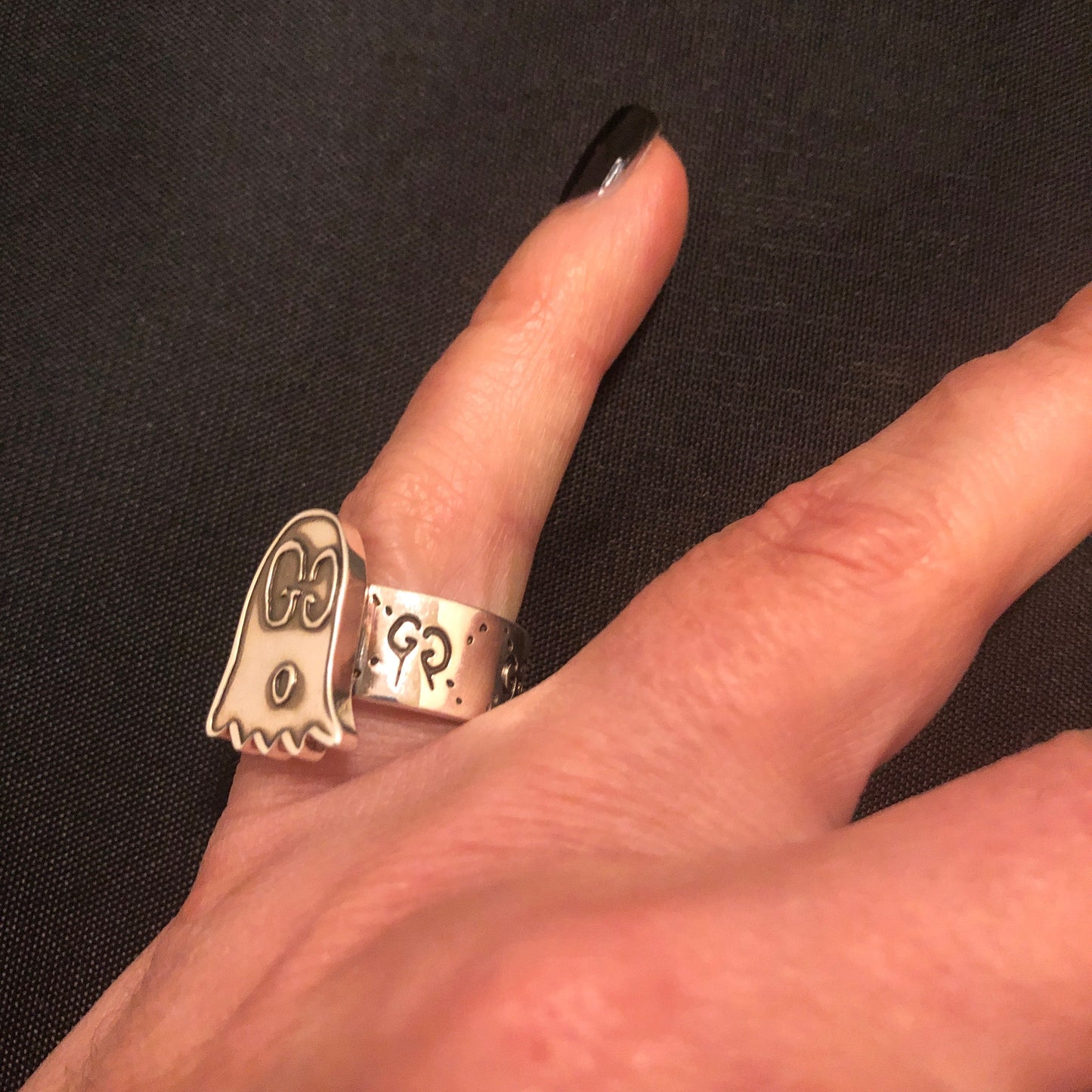 Gucci Ghost Ring in Silver