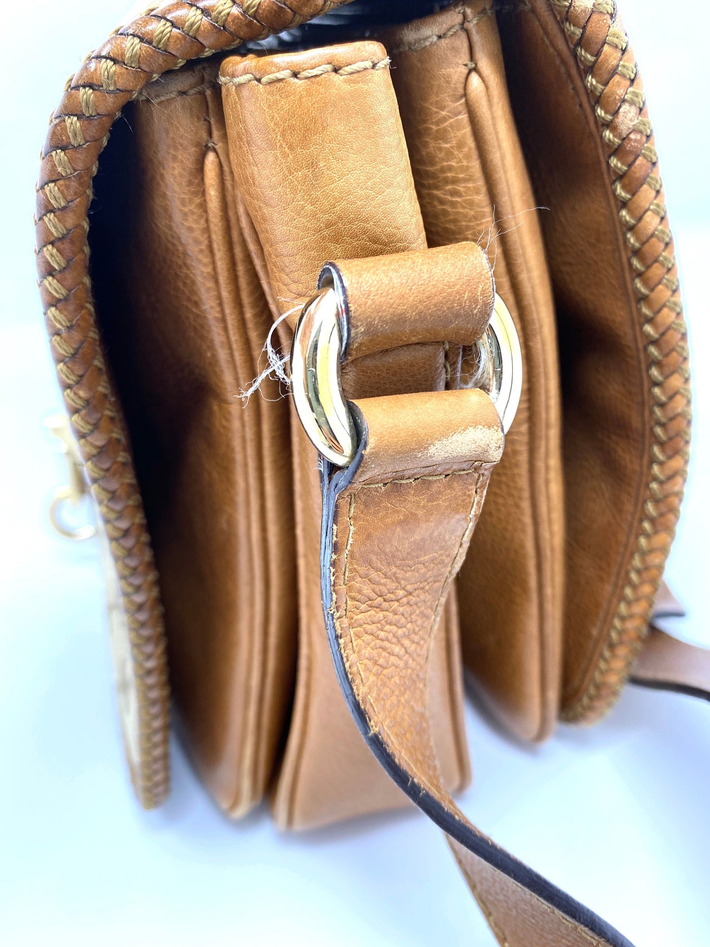 GUCCI MARRAKECH MESSENGER GG CANVAS MEDIUM IN BEIGE/BROWN