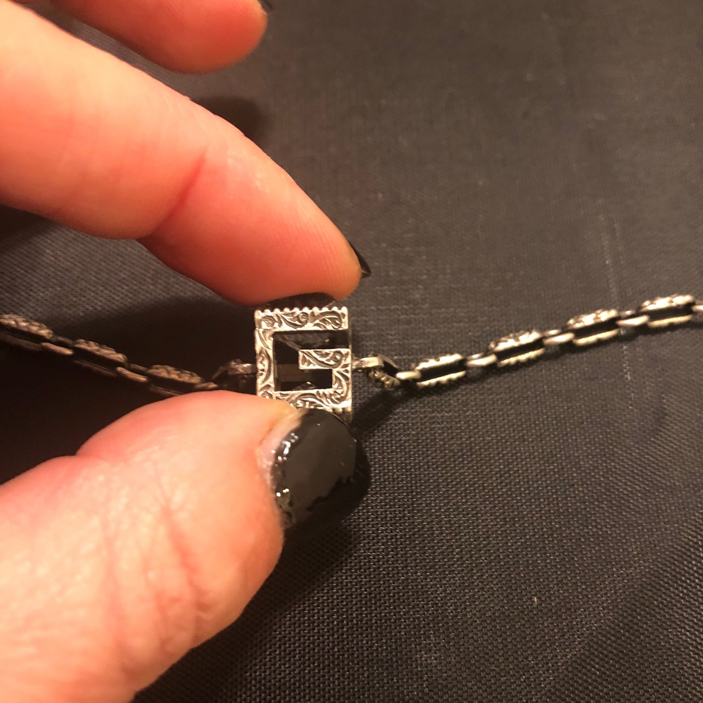 Gucci Bracelet with GG Cube in Silver