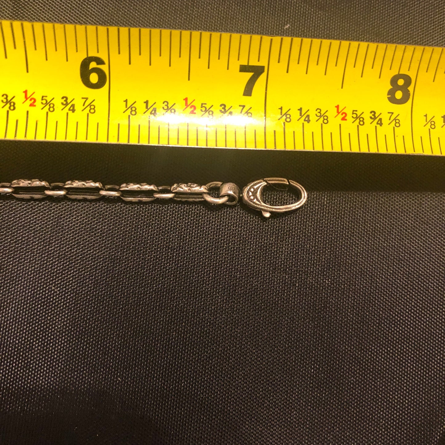 Gucci Bracelet with GG Cube in Silver