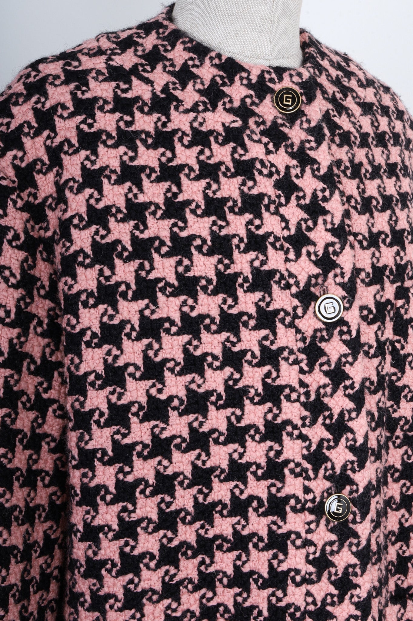 GUCCI 2022 Coat Pink and Black
