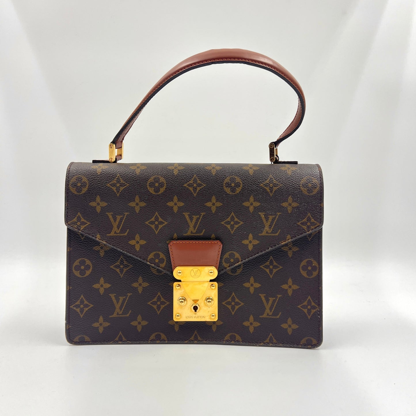 Louis Vuitton Concorde Leather Handbag TWS