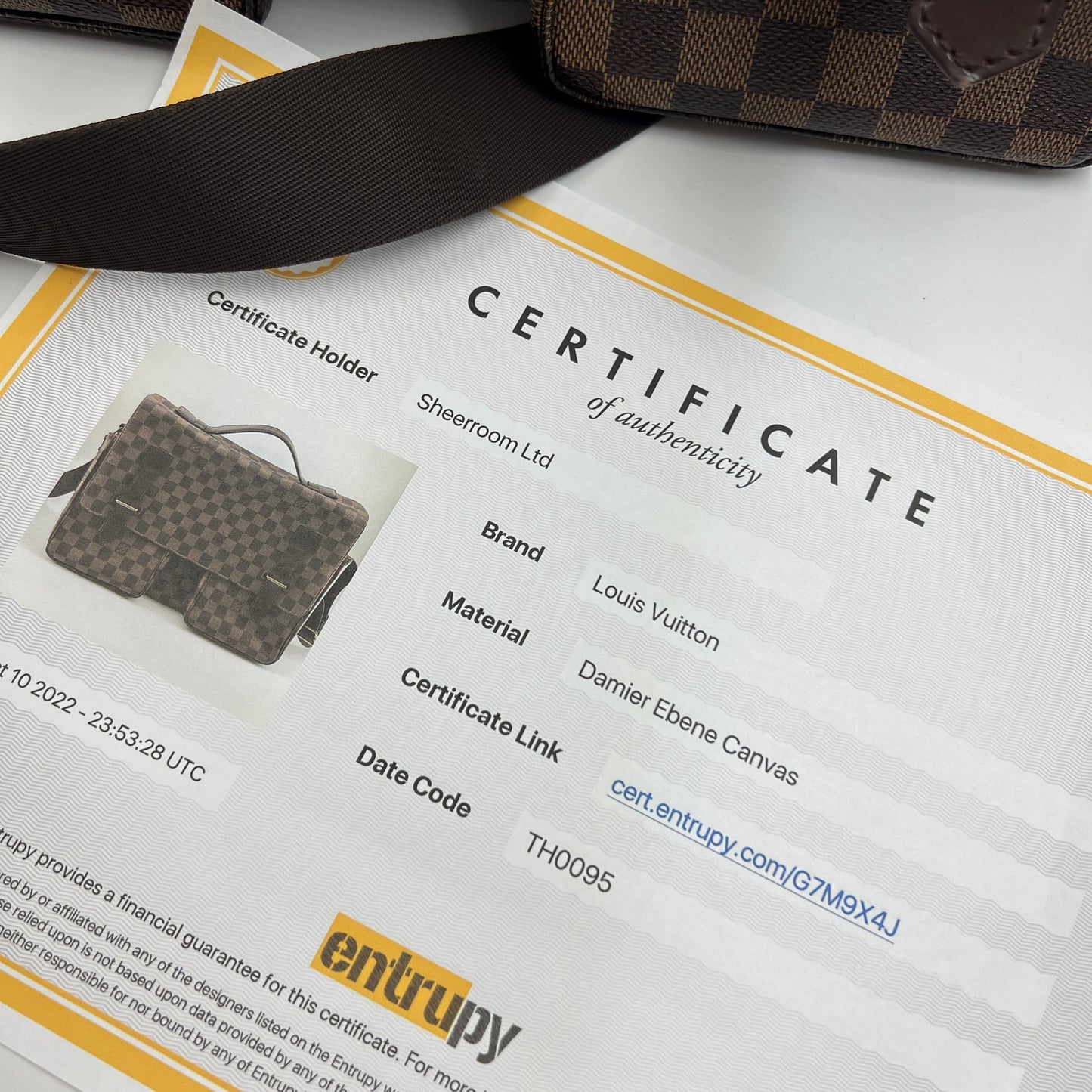 Louis Vuitton Broadway Messenger Bag TWS