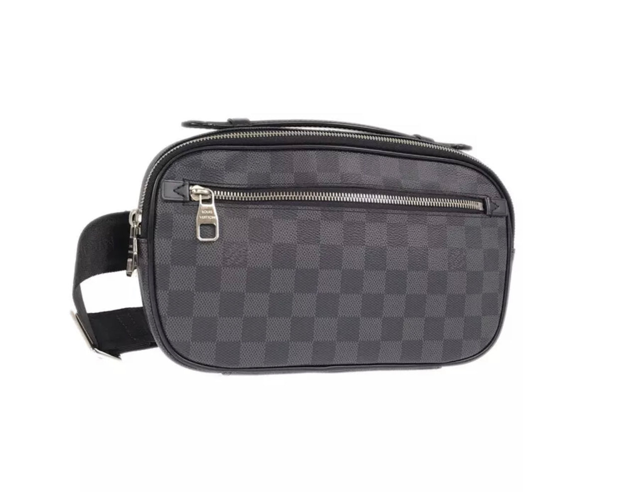 LOUIS VUITTON DAMIER GRAPHITE AMBLER WAIST POUCH