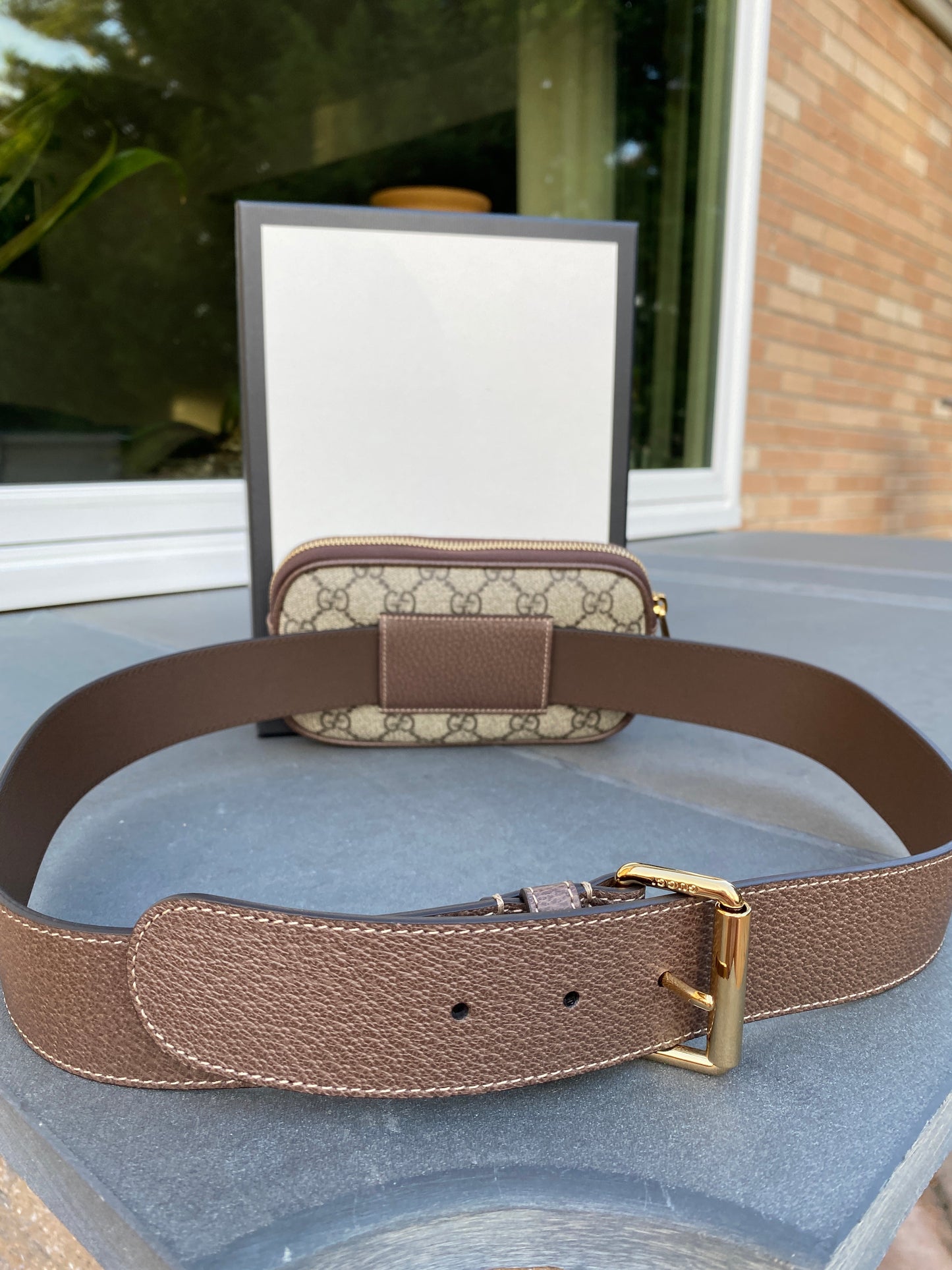 Gucci Ophidia GG Supreme Belt Bag