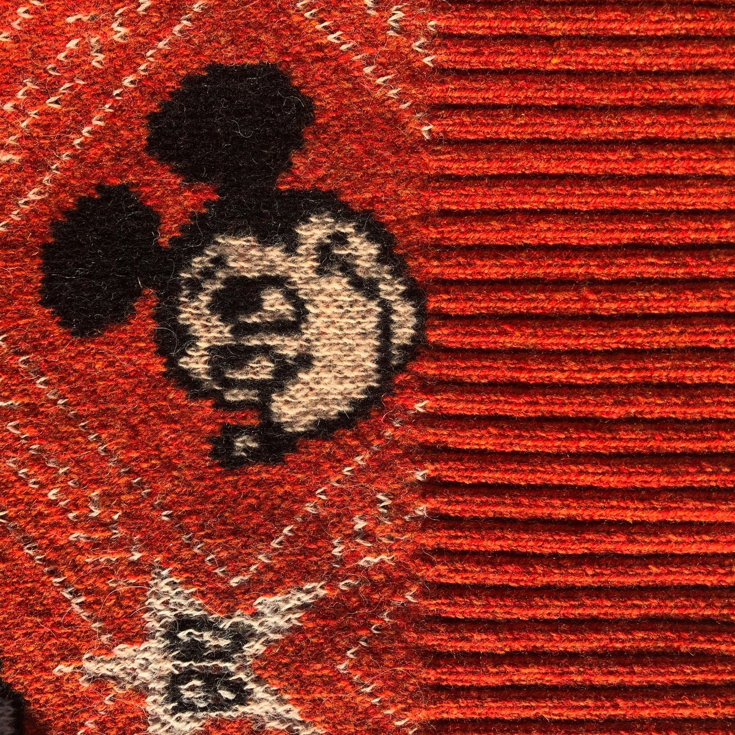 Gucci x Disney Jacquard-knit Beanie Hat in Orange