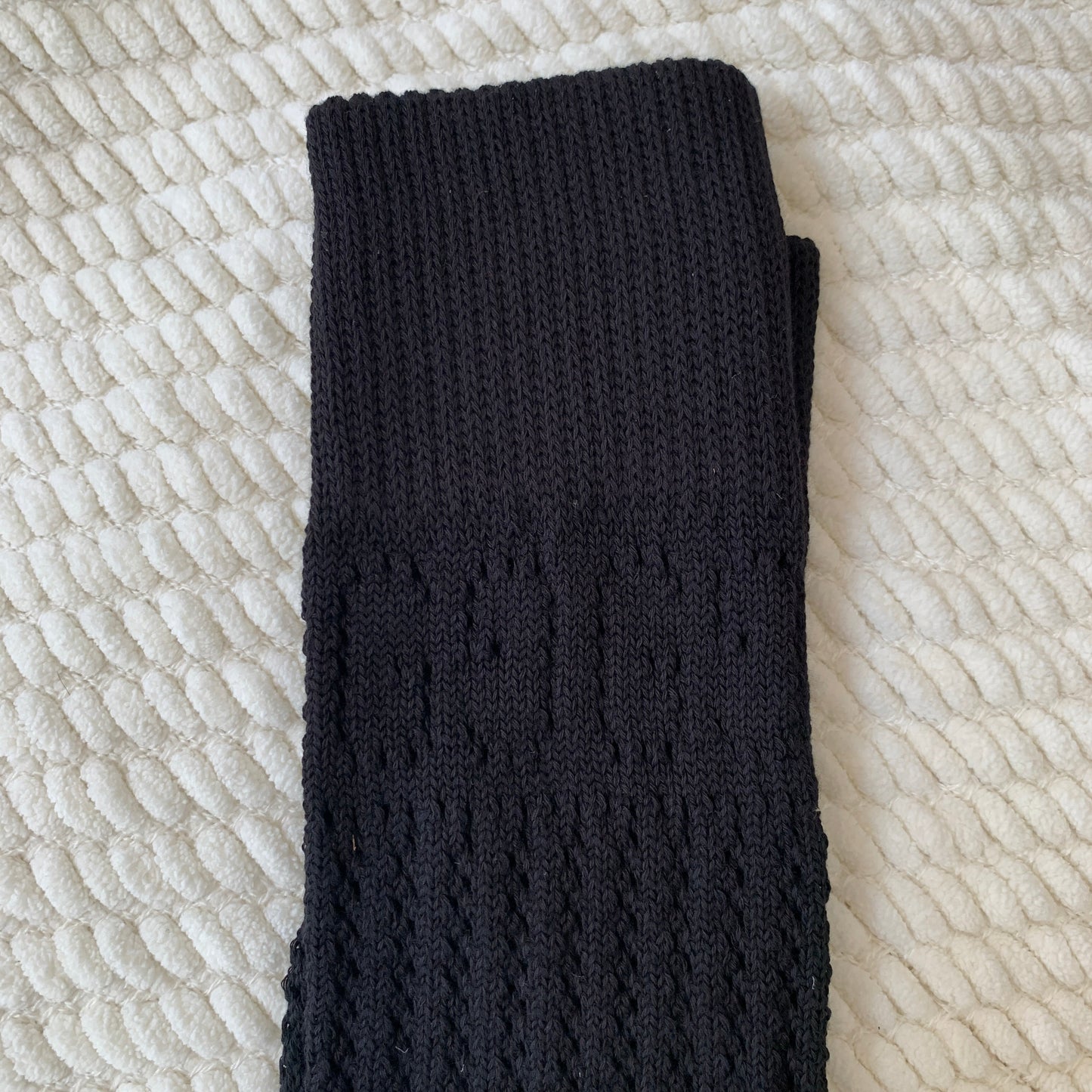 Gucci Knit Knee High Socks with GG Logos in Black