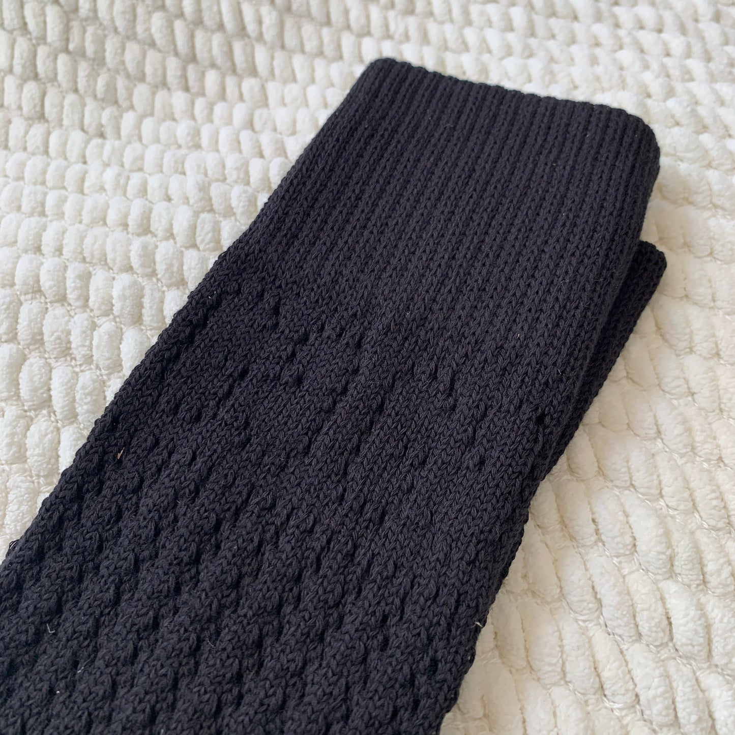 Gucci Knit Knee High Socks with GG Logos in Black