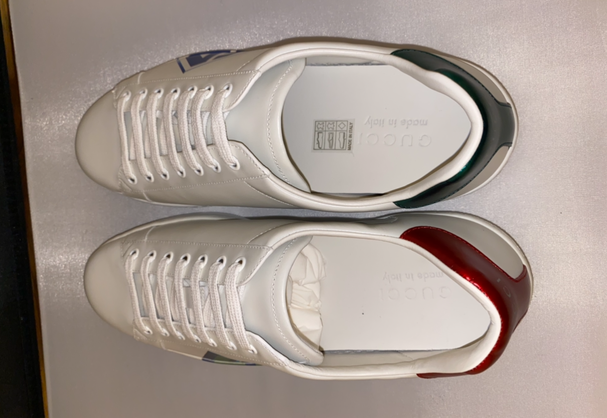 Gucci Ace Sneaker with Loved Print