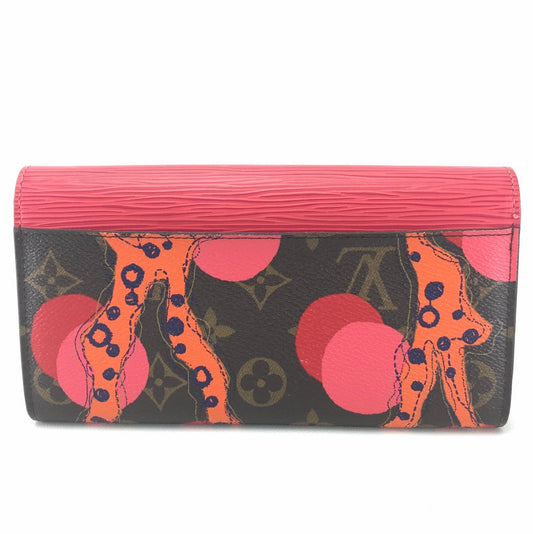 LOUIS VUITTON Folded wallet  M60938 Monogram Canvas / Epi Leather multicolor Monogram epi Portefeuille Sarah Women Used
