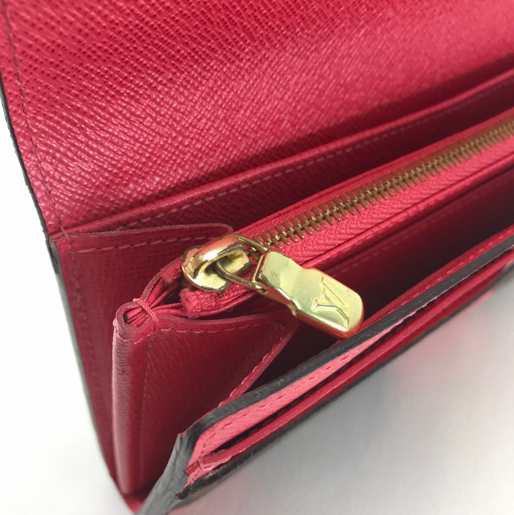 LOUIS VUITTON Folded wallet  M60938 Monogram Canvas / Epi Leather multicolor Monogram epi Portefeuille Sarah Women Used