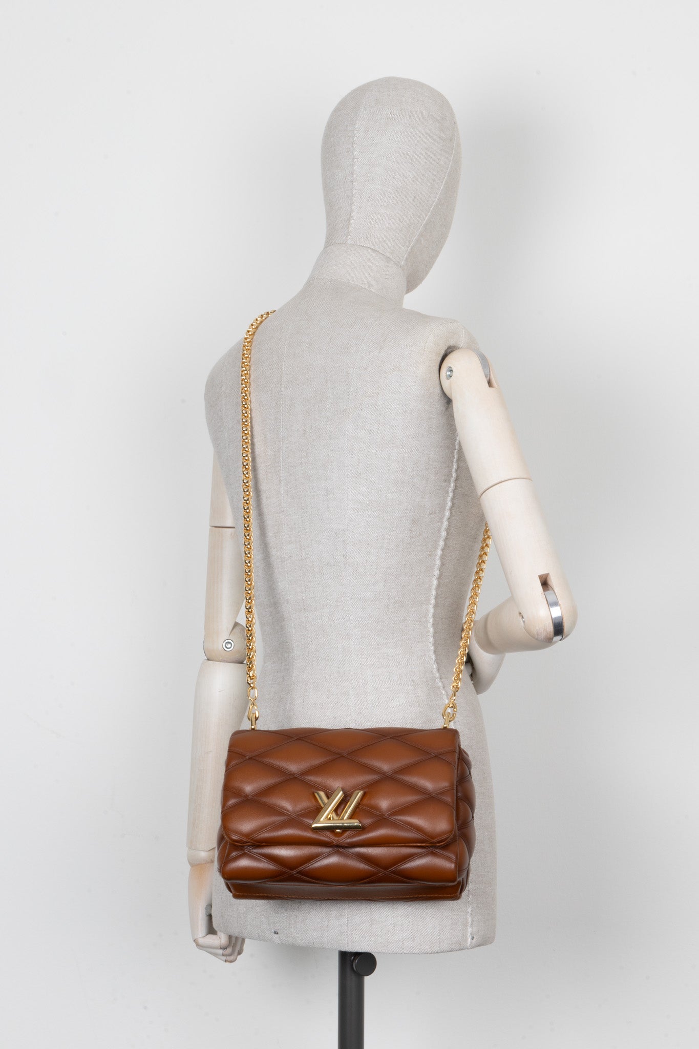 LOUIS VUITTON GO-14 MM Tan