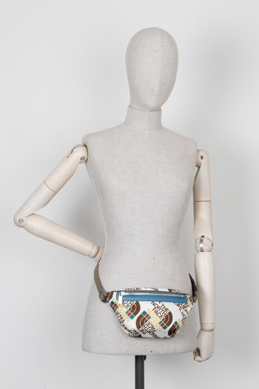 GUCCI x NORTHFACE Belt Bag White