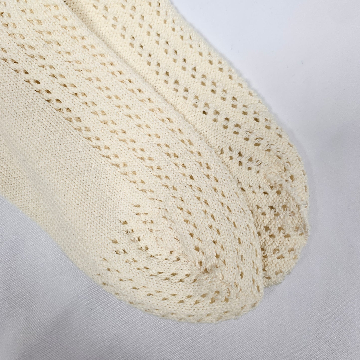 Gucci GG Logo Cuff Lit Lady Knit Socks in Ivory
