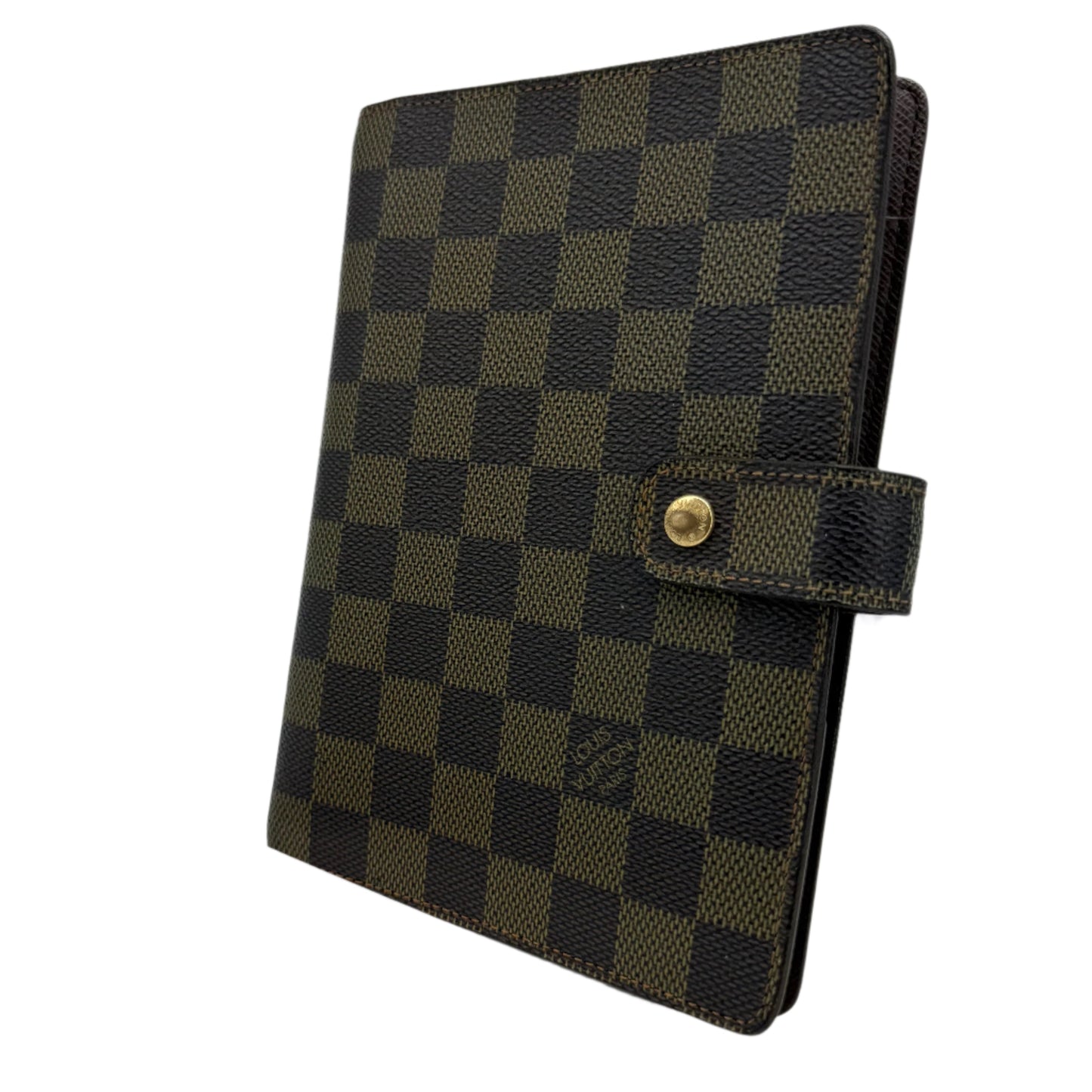 Louis Vuitton Damier Ebene Medium Ring Agenda Cover –  Pre-Owned
