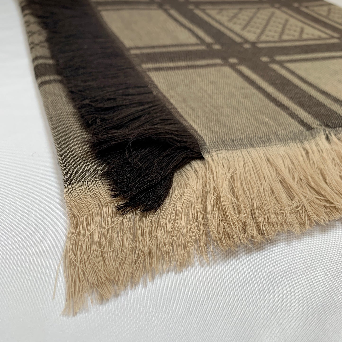 Gucci GG Guccissima Monogram Surviee Scarf in Brown