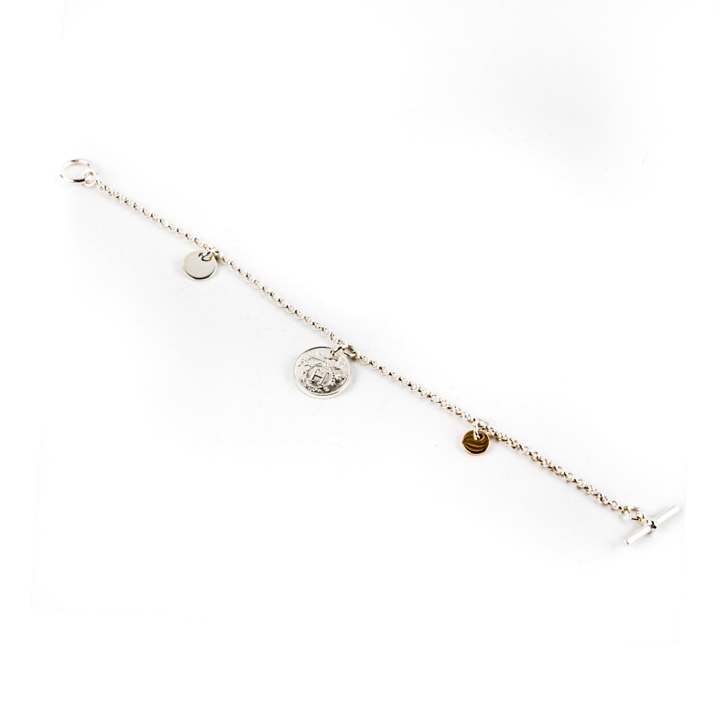 Hermes Libris PM Silver Bracelet