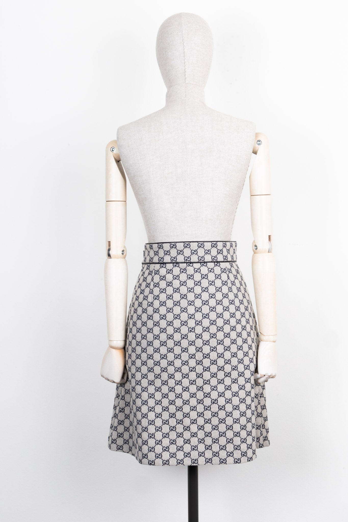 GUCCI Skirt GG Canvas Navy