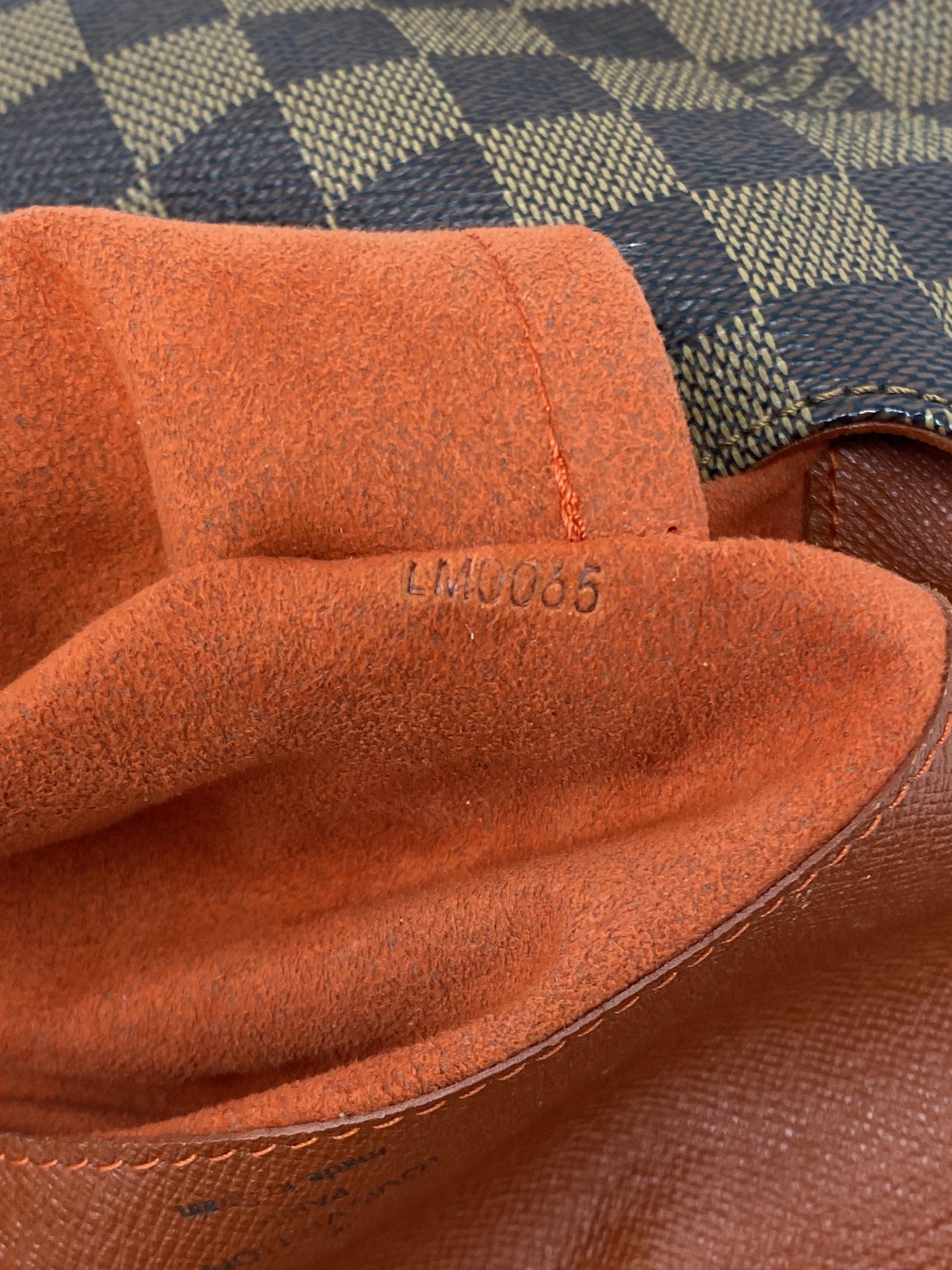 LOUIS VUITTON Damier Canvas Musette Salsa Bag - VINTAGE