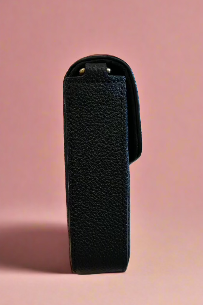 Louis Vuitton Felicie Pochette, Black Empreinte Leather