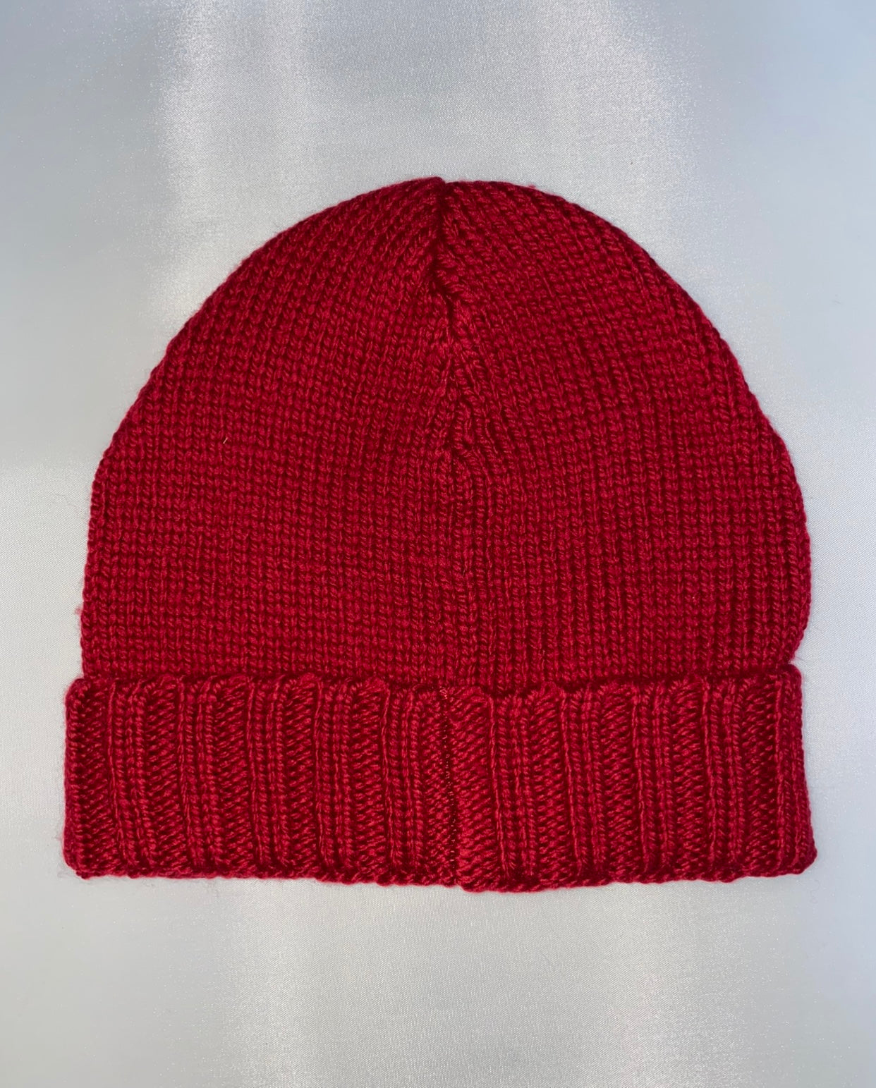Gucci GG Logo Wool Beanie Hat in Red