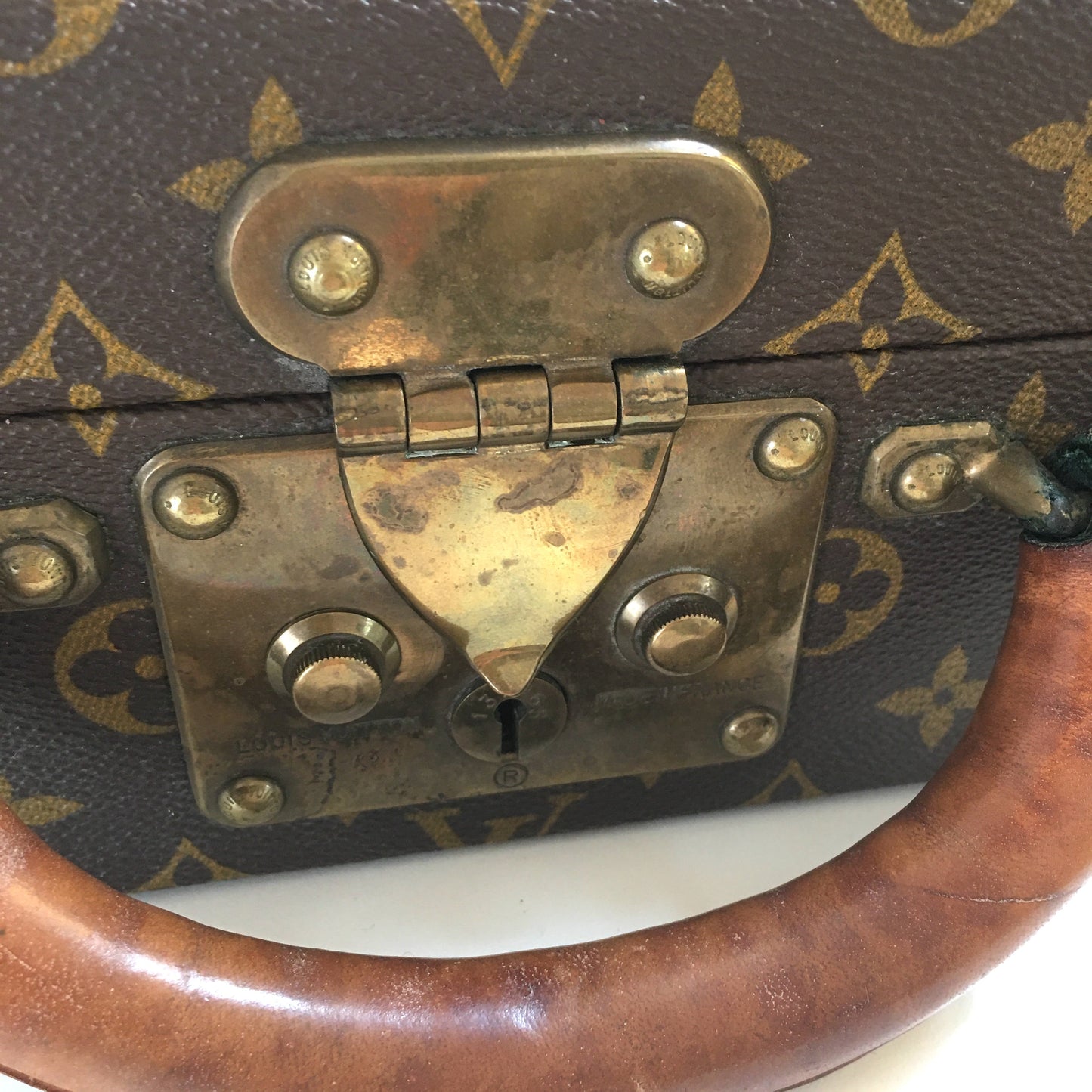 LOUIS VUITTON Cotteville Case Monogram Trunk